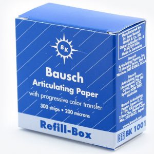 Artikulációs papír utántöltő kék BK 01-hez (300 lap)