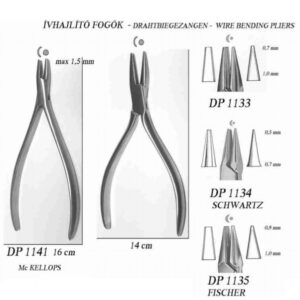 Dróthajlító fogók
