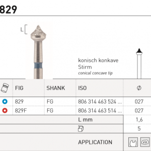 829 (463) gyémántfúró