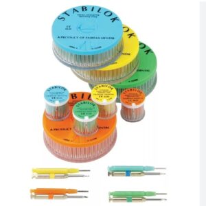 Stabilok 100 db acél parapulpális csapok