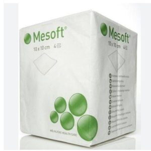 Mesoft 10x10 cm nem steril mull lap 40g/4 réteg