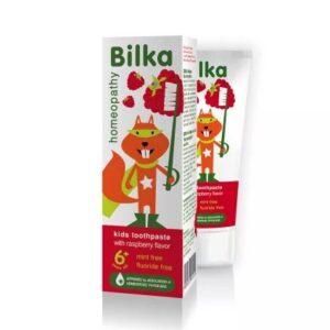 Bilka Homeopathy Natural málnás 6+ gyermek fogkrém 50ml