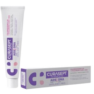 Curasept ADS DNA IMPLANT PRO fogkrém gél (0,20% CHX+HA) 75 ml