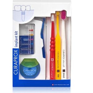 Curaprox szájápolási készlet implantátumokhoz