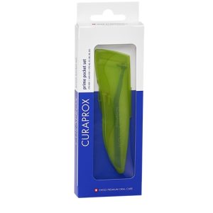 Curaprox CPS 459 prime pocket set (UHS470 nyél CPS06-011 kefe tartótokban)